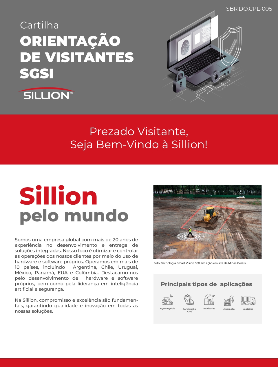 Cartilha de Orientação de Visitantes - Página 1